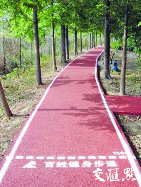 江苏城乡已建成8500公里健身步道。