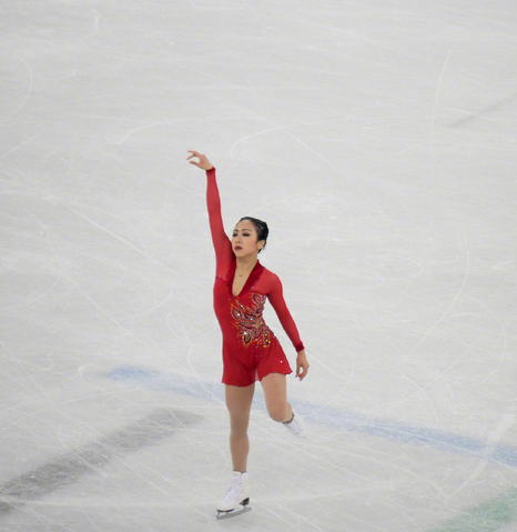 隋文静/韩聪在平昌冬奥会花样滑冰双人滑夺银