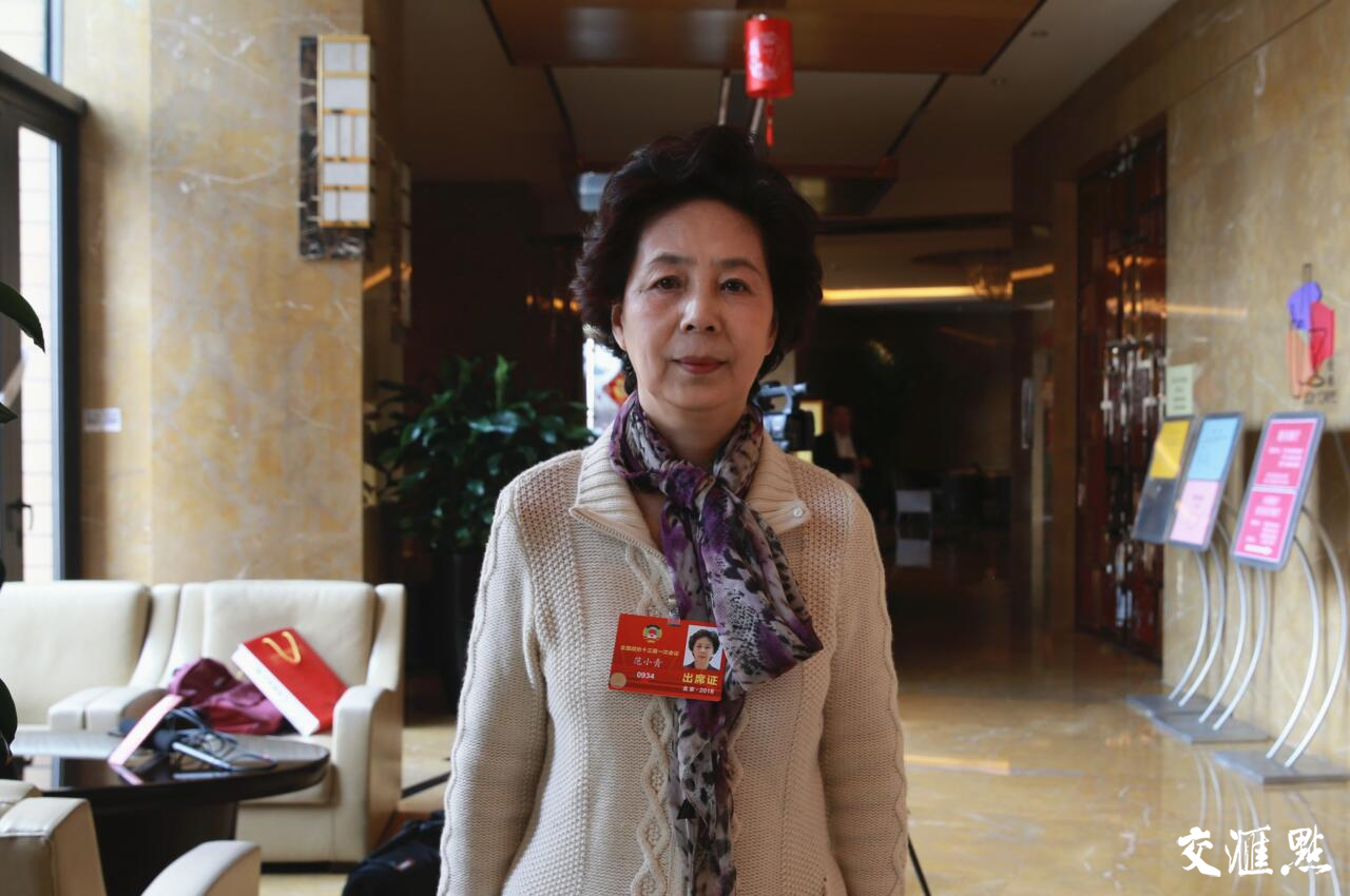 范小青。交汇点记者 杨恒国/摄