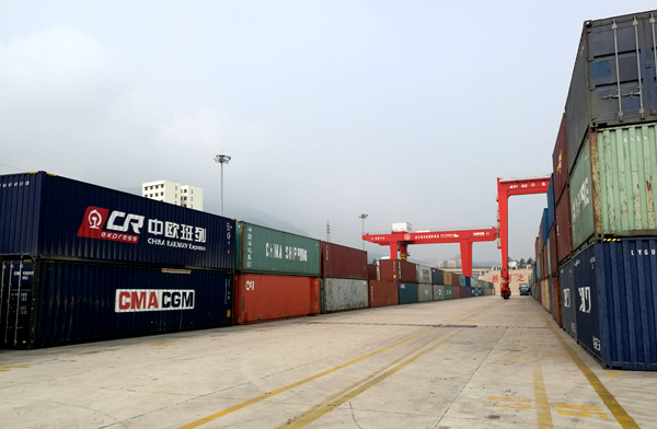 连云港中哈国际物流基地园区（资料图）