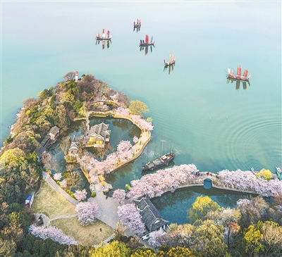 美丽太湖（资料图）。 季永东摄