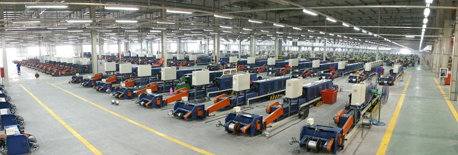 江阴法尔胜生产车间  来源：视觉江苏