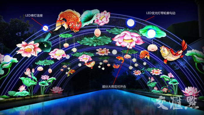 十里秦淮河风光带展区