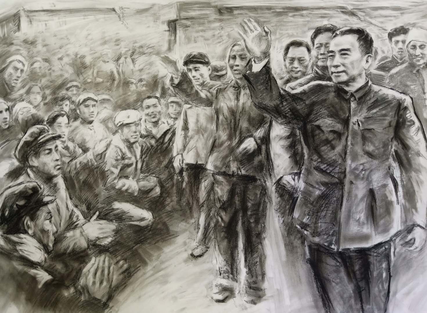 毛泽东和周恩来的“最后”握手照片探析 - 知乎