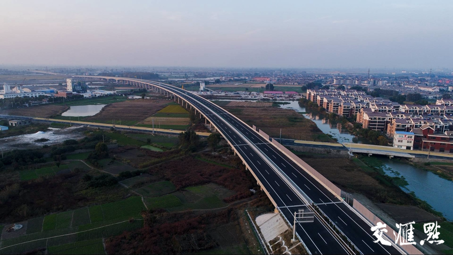 阜兴泰高速兴化至泰州段将通车 苏南去兴化看油菜花更快捷了