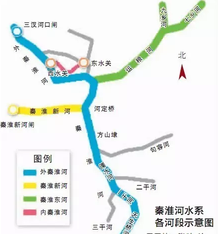 秦淮河地理位置图图片