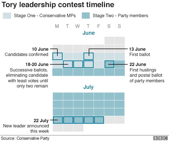 英国新首相选举时间表