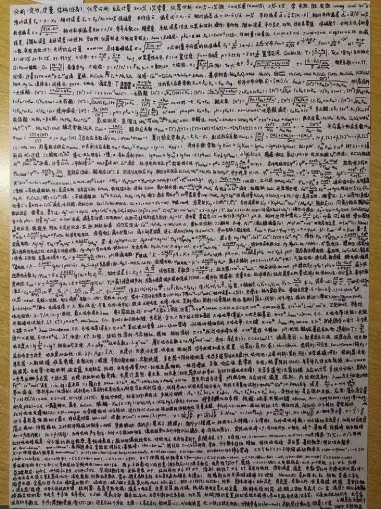 这些比绿豆还小的字密集地在一张a4纸上分布着,甚至行列之间也不留