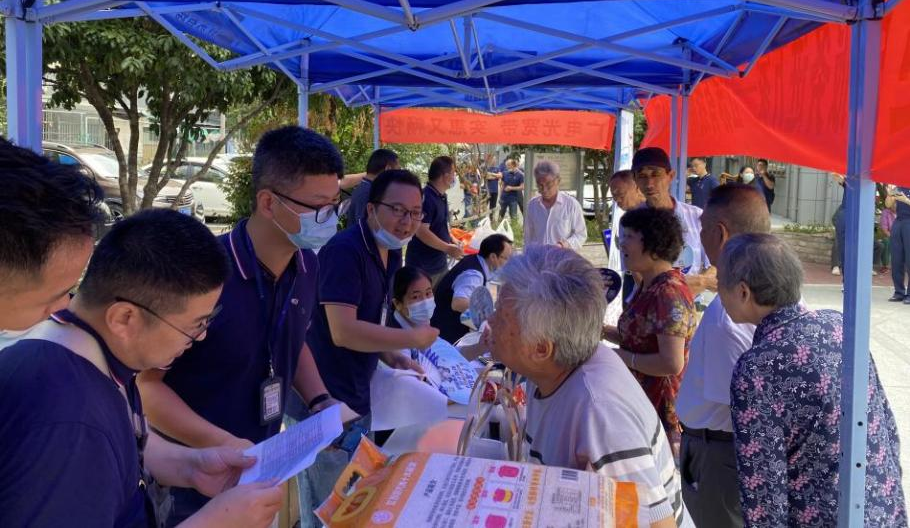 南苑街道话园社区活动现场