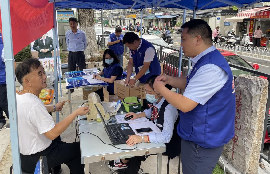 江宁路街道仁厚里小区活动现场