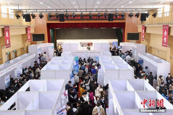 ����ͼ��3��1�գ�2023�걱��������ҵ����ҵ�����»���׳�������Ƹ���ڱ�����Ϣ�Ƽ���ѧ�ٰ졣(ͼ���޹�)��������� �׺��� ��