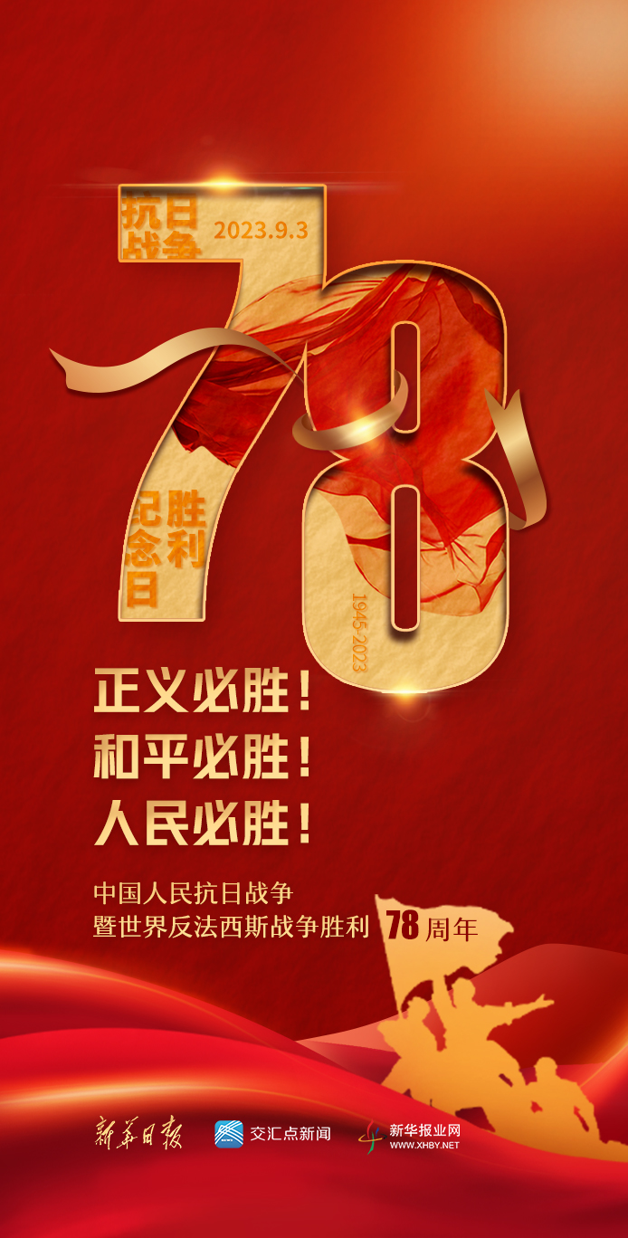 中国人民抗日战争暨世界反法西斯战争胜利78周年纪念日