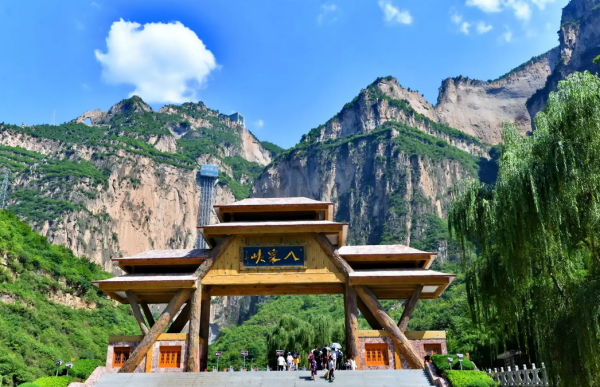 山西太行山之险八泉峡景区之秀北国江南的璀璨瑰宝