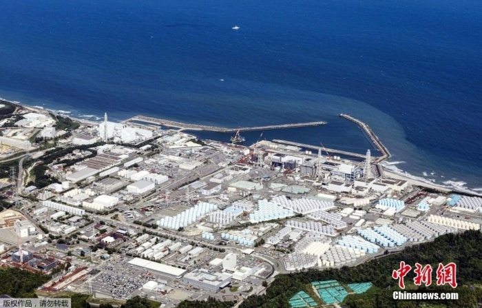 资料图:福岛第一核电站。 资料图:福岛第一核电站。