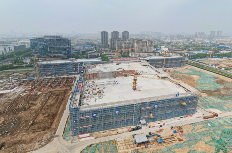江阴高新区施工现场 江阴高新区施工现场