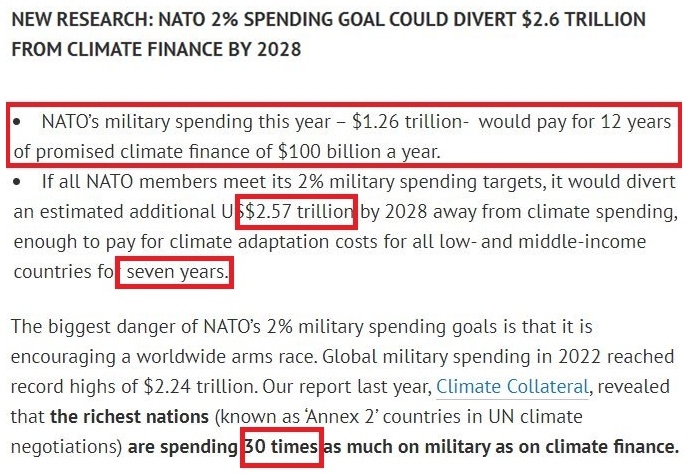 对乌军事援助远超气候援助资金 专家：气候已成为战争的最新受害者