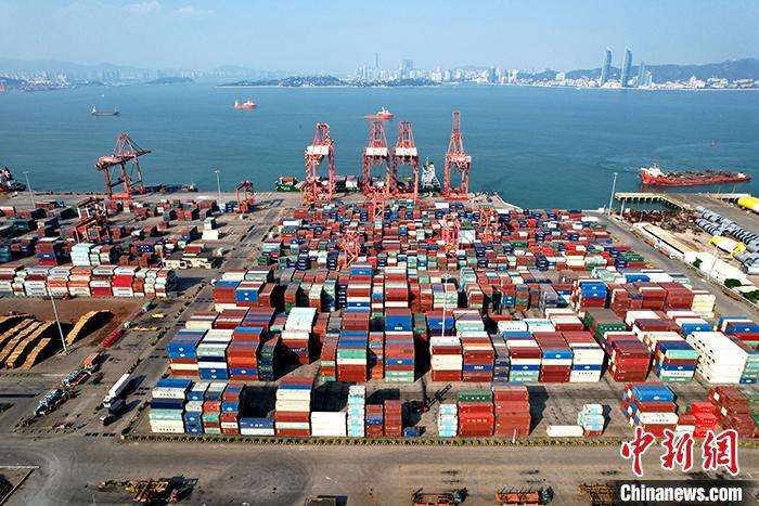 图为11月6日,福建漳州招商局码头。(无人机照片) <a target='_blank' href='/'>中新社</a>记者 吕明 摄 图为11月6日,福建漳州招商局码头。(无人机照片) <a target='_blank' href='/'>中新社</a>记者 吕明 摄