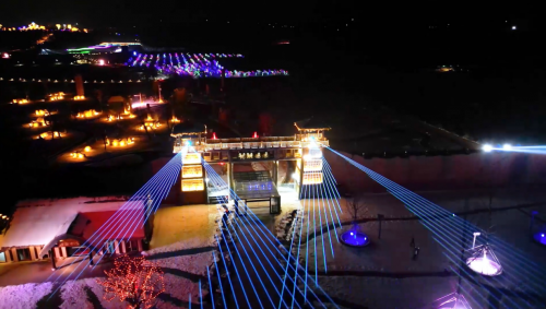 年味十足游人如织马陵山景区与窑湾古镇景区春节活动完美收官