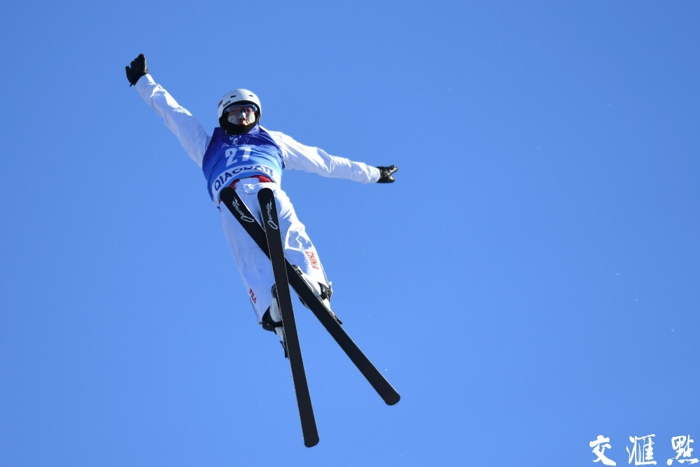 十四冬自由式滑雪空中技巧男子组决赛 江苏省联合培养运动员李天马