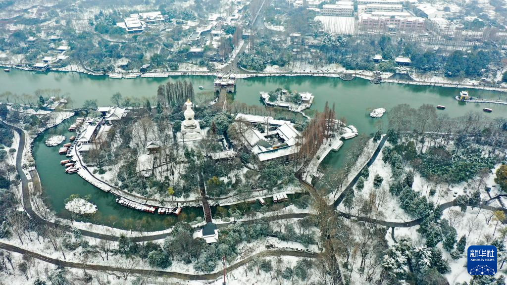 扬州雪景高清图片图片