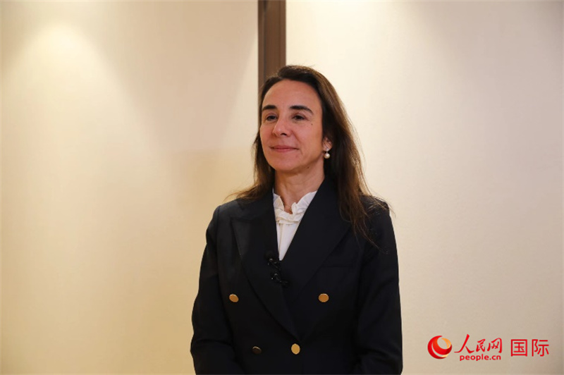 巴西财政部副部长罗熙丹。人民网记者 符园园摄