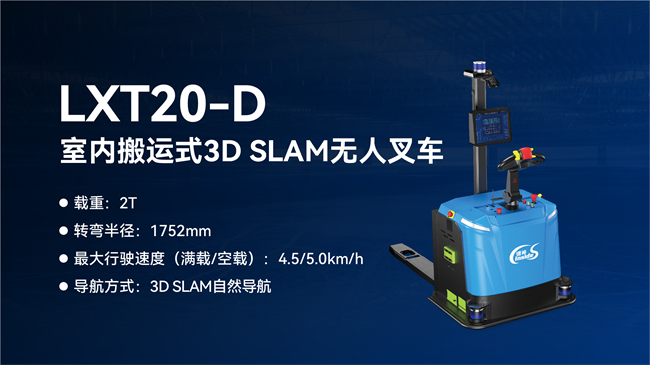 镭神智能全系列3dslam无人叉车amr助力发展新质生产力