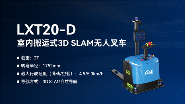 镭神智能全系列3dslam无人叉车amr助力发展新质生产力