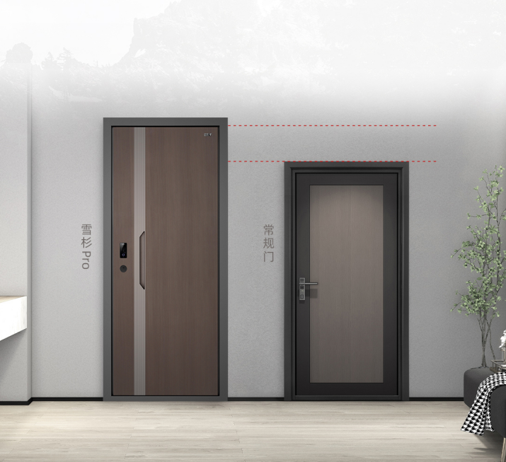 "一门到顶",简约不简单 | 盼盼雪杉pro防盗门向美好生活致敬