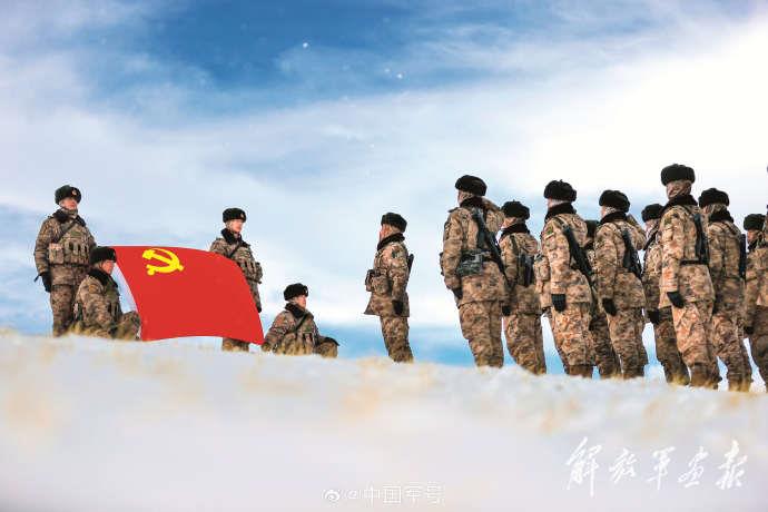 "不后悔,不后退!"高原官兵的口号令人泪目