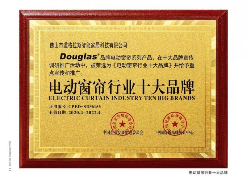 道格拉斯:信誉铸就品牌,品质赢得未来