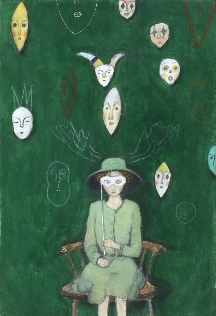 (张德芬新作上市《活出你想要的亲密关系》内文插图:台湾插画师 南君)