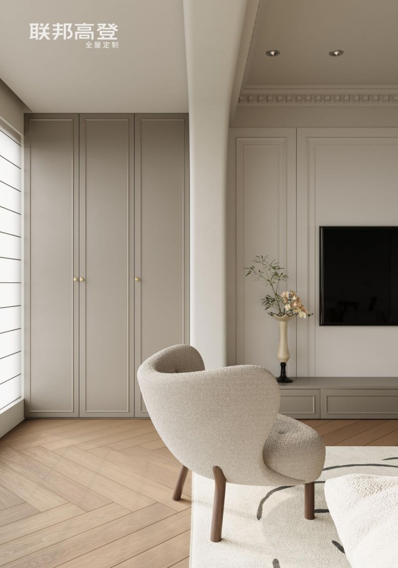 联邦高登轻法式高定全屋定制,藏不住的雅致慵懒情调
