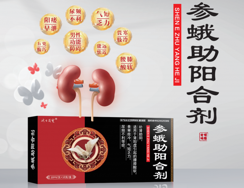 "身心同治,性命双修" 补阳气,促动力-参蛾助阳合剂