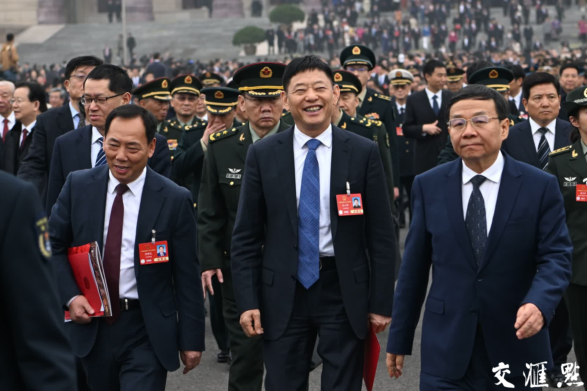 3月11日，十四届全国人大三次会议圆满完成各项议程后闭幕。
新华日报·交汇点记者 吴胜 万程鹏 摄