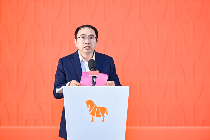 △安溪县人民政府副县长洪天阳(“说茶”摄)