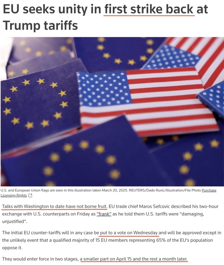 深观察丨“只要团结,欧盟反制美国的王牌很多”