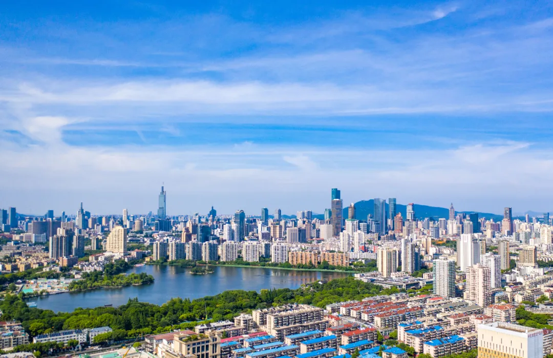 南京城。南京日报/紫金山新闻记者 段仁虎 摄