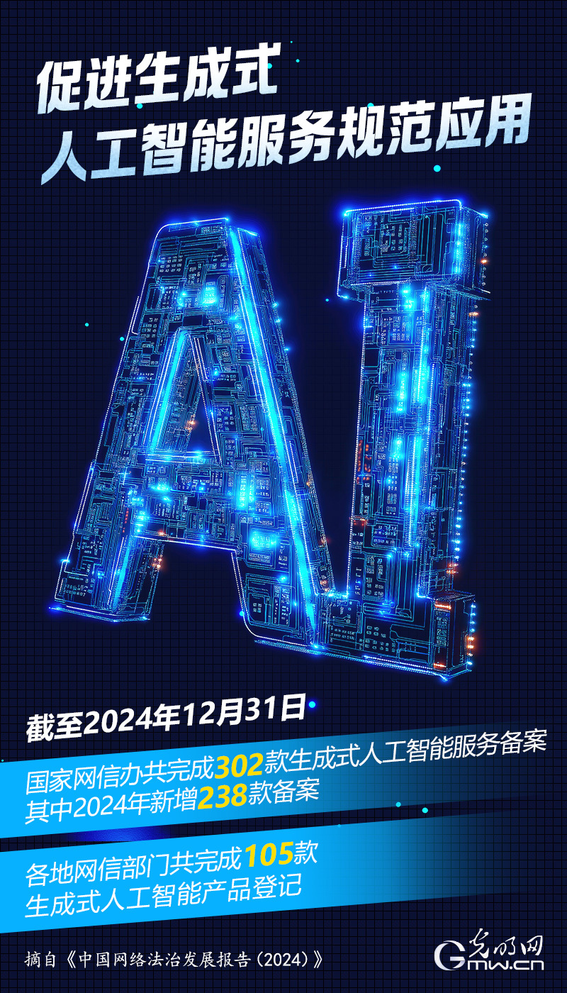 数读海报 | 2024年国家网信办促进生成式人工智能服务规范应用 数读海报 | 2024年国家网信办促进生成式人工智能服务规范应用