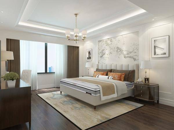 睡眠自由有多爽？康姿百德清雅款床垫不搞花哨只给你最本真的放松感！