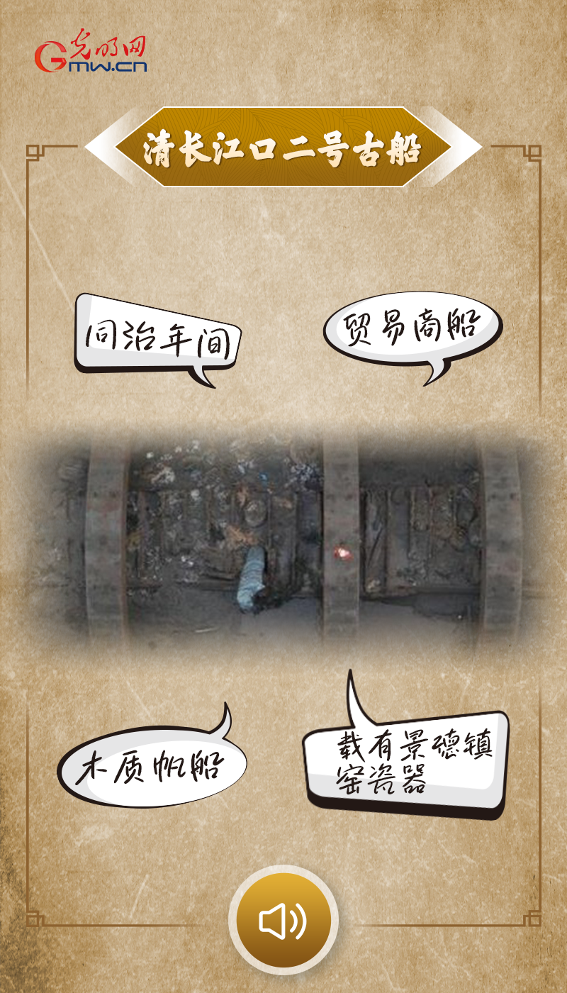 “文物会说话”有声海报|滔滔东流长江水,悠悠文脉千年传 “文物会说话”有声海报|上海开埠的早期记忆,随这艘沉船重现