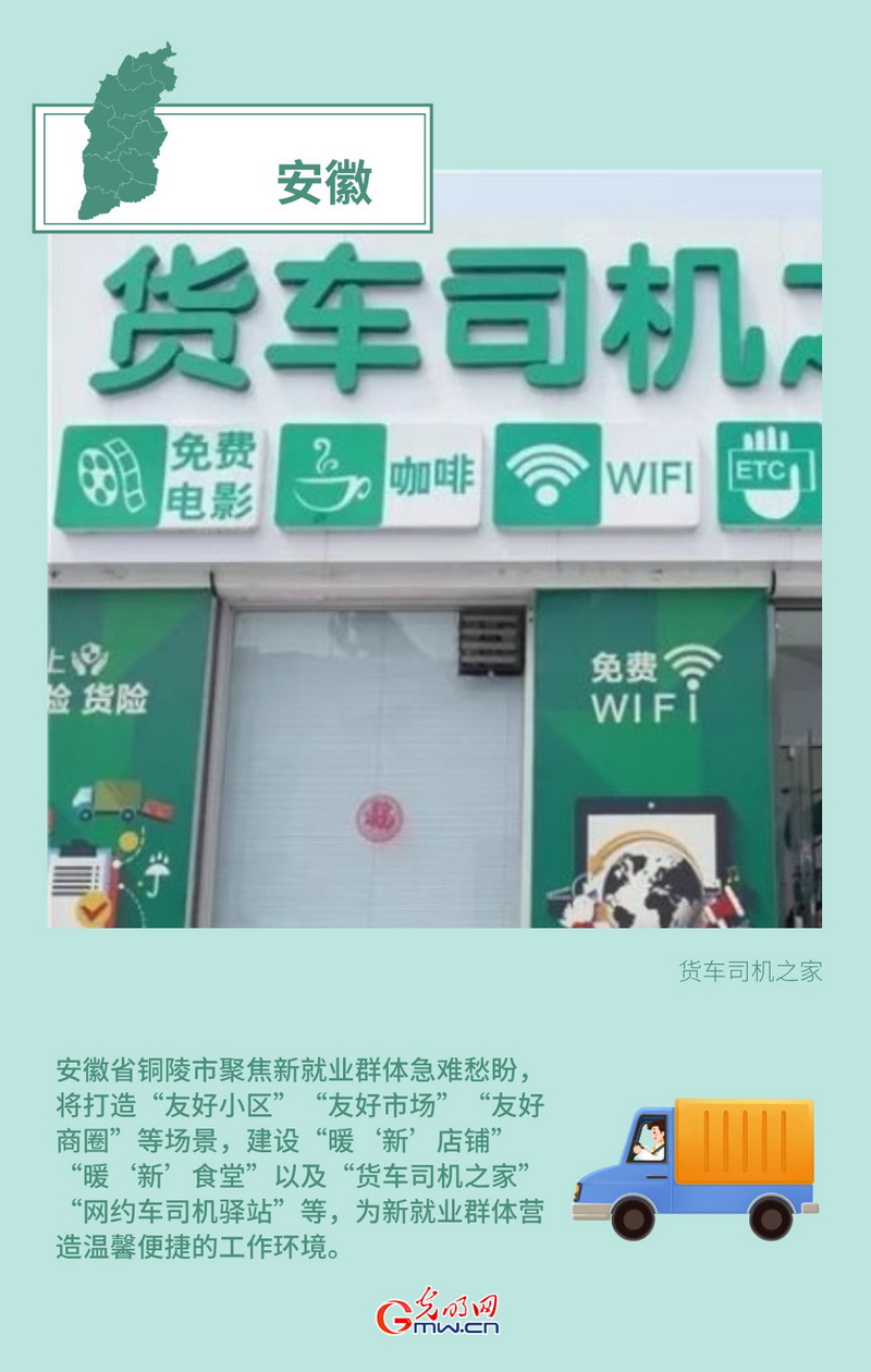 稳就业在行动丨【创意海报】各地积极回应新就业群体新期盼 稳就业在行动丨【创意海报】各地积极回应新就业群体新期盼