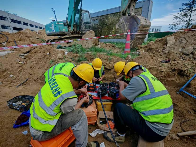 图说：连云港赣榆移动在抢修现场---2025年7月