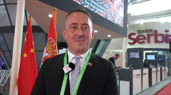 Danijel Nikolic, assistant secretary general of the government of the Republic of Serbia, attends the third China International Supply Chain Expo in Beijing on July 16, 2025. (Photo: China News Network/Gong Weiwei) Danijel Nikolic, assistant secretary general of the government of the Republic of Serbia, attends the third China International Supply Chain Expo in Beijing on July 16, 2025. (Photo: China News Network/Gong Weiwei)