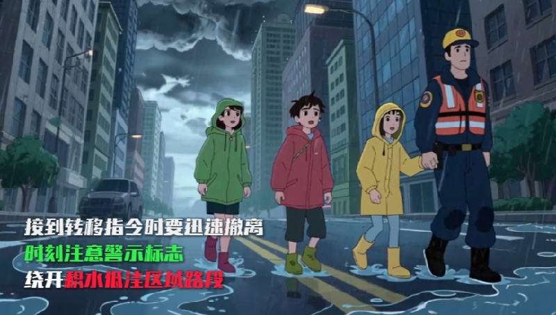 AI动画丨遇到城市内涝,我们该如何自救求生 AI动画丨遇到城市内涝,我们该如何自救求生