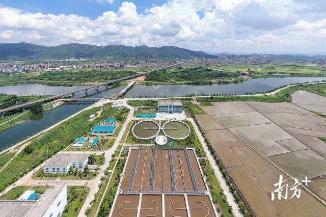 2020年,建成投入使用的揭阳占陇污水处理厂。 2020年,建成投入使用的揭阳占陇污水处理厂。