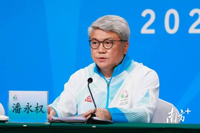 残特奥会澳门赛区筹备办公室主任潘永权。