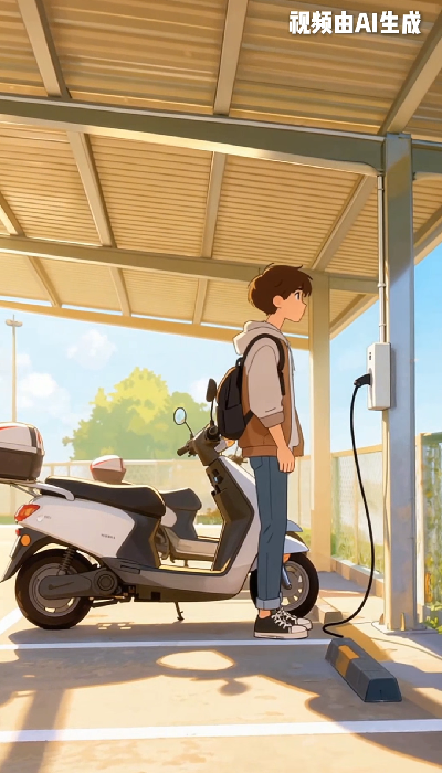 AI动画丨小心自燃风险，“小电驴”充电这些要注意