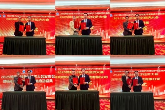 2025博鳌全球数字经济大会发布会暨链商方舟花都运营中心启动盛典成功举办