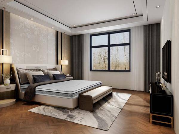 睡眠自由有多爽？康姿百德清雅款床垫不搞花哨只给你最本真的放松感！