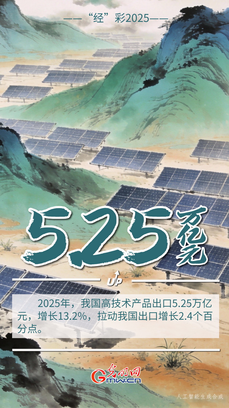 “经”彩2025丨高技术产品“新”潮澎湃 我国外贸“含智量”稳步提升